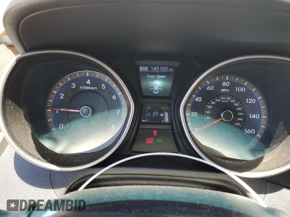 2013 Hyundai Elantra with VIN KMHD35LE6DU096658, listed as a Copart auction lot 61611585 with 145,100 mi miles and Clean title. Bid and sale history available at DreamBid. Image 9.