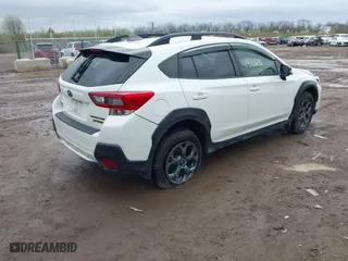 2021 Subaru Crosstrek Sport with VIN JF2GTHSC0MH239018, listed as a IAAI auction lot 41922637 with 98,943 mi miles. Bid and sale history available at carsss.com. Image 4.