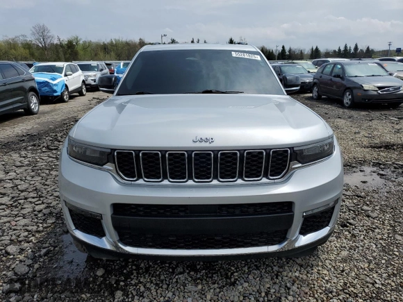 2021 Jeep Grand Cherokee Limited with VIN 1C4RJKBG0M8130202, listed as a Copart auction lot 55281825 with 51,208 mi miles and Salvage Title. Bid and sale history available at DreamBid. Image 5.