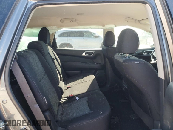 2020 Nissan Pathfinder S with VIN 5N1DR2AN4LC618367, listed as a Copart auction lot 53121335 with 46,683 mi miles and Salvage title. Bid and sale history available at DreamBid. Image 11.