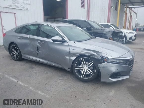2021 Honda Accord Touring with VIN 1HGCV3F99MA020450, listed as a IAAI auction lot 42194371 with 19,206 mi miles and . Bid and sale history available at DreamBid. Image 1.