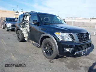 2019 Nissan Armada SL z VIN JN8AY2NDXK9089339, wystawiony jako IAAI lot #41612979 z przebiegiem 39 562 mil mil oraz . Historia ofert i sprzedaży dostępna na DreamBid. Obrazek 1.