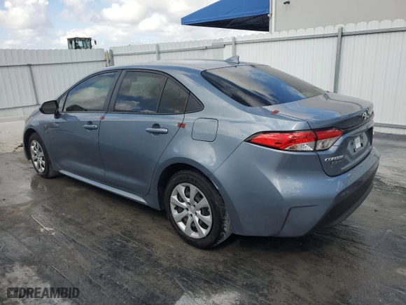2023 Toyota Corolla LE with VIN JTDB4MEEXP3008379, listed as a Copart auction lot 44228175 with 24,695 mi miles and Clean Title. Bid and sale history available at carsss.com. Image 2.
