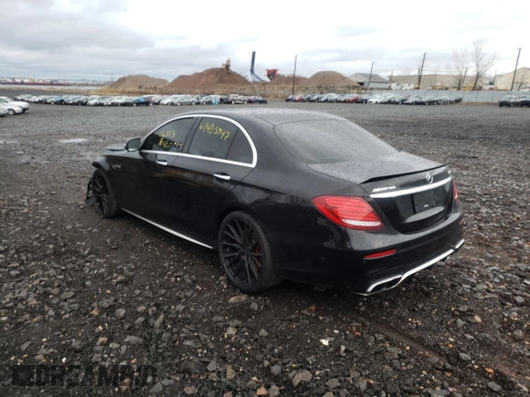 2018 Mercedes-Benz E-Class AMG E 63 S with VIN WDDZF8KBXJA293104, listed as a Copart auction lot 69405942 with 63,803 mi miles. Bid and sale history available at carsss.com. Image 2.
