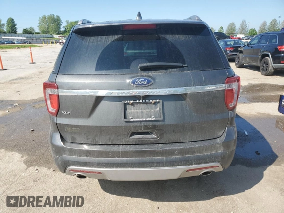 2017 Ford Explorer XLT с VIN 1FM5K7D8XHGA33580, выставлен на аукционе Copart как лот 56795705 с пробегом 82 071 миль миль и Списание • Salvage title. История ставок и продаж доступна на DreamBid. Изображение 6.