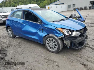 2017 Hyundai Elantra GT with VIN KMHD35LH6HU377018, listed as a Copart auction lot 72765934 with 67,883 mi miles and Salvage Title. Bid and sale history available at carsss.com. Image 4.