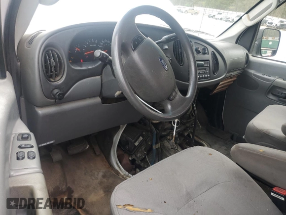2006 Ford Econoline Cargo with VIN 1FTNE24W66HB42025, listed as a Copart auction lot 50987195 with 288,434 mi miles and Clean Title. Bid and sale history available at carsss.com. Image 8.