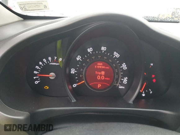 2011 Kia Sportage SX with VIN KNDPCCA6XB7167101, listed as a Copart auction lot 47769225 with 119,924 mi miles and Salvage Title. Bid and sale history available at carsss.com. Image 9.