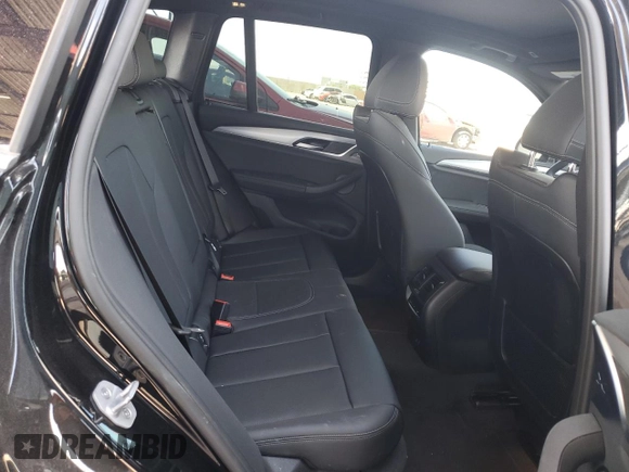 2024 BMW X3 sDrive30i with VIN WBX47DP09RN300147, listed as a Copart auction lot 47497095 with 4,738 mi miles and Salvage Title. Bid and sale history available at DreamBid. Image 10.