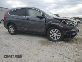 2015 Honda CR-V EX-L with VIN 2HKRM4H78FH666992, listed as a Copart auction lot 42400585 with 155,445 mi miles and Salvage Title. Bid and sale history available at carsss.com. Image 4.