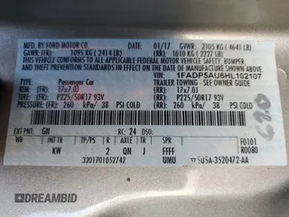 2017 Ford C-Max SE z VIN 1FADP5AU6HL102107, wystawiony jako Copart lot #54700535 z przebiegiem 89 698 mil mil oraz Szkoda całkowita • Salvage title. Historia ofert i sprzedaży dostępna na DreamBid. Obrazek 13.