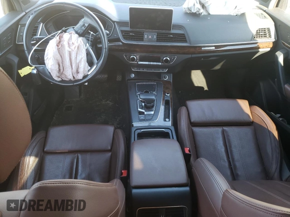 2018 Audi Q5 Premium Plus with VIN WA1BNAFY4J2048453, listed as a Copart auction lot 68726952 with 0 mi miles. Bid and sale history available at carsss.com. Image 8.