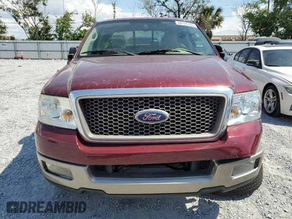 2005 Ford F-150 XLT with VIN 1FTPX12535NB09877, listed as a Copart auction lot 64126145 with 72,004 mi miles and Non repairable. Bid and sale history available at DreamBid. Image 5.