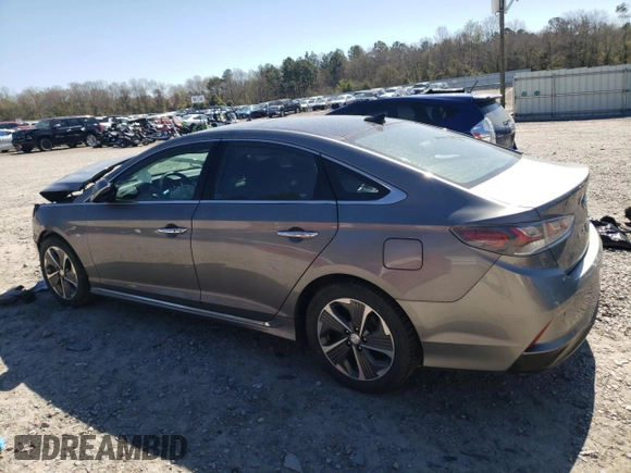 2018 Hyundai Sonata Hybrid Limited with VIN KMHE34L30JA087349, listed as a Copart auction lot 50045715 with 80,566 mi miles and Salvage Title. Bid and sale history available at carsss.com. Image 2.