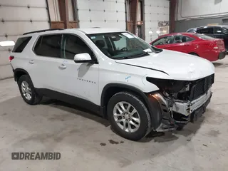 2019 Chevrolet Traverse LT z VIN 1GNEVHKW2KJ223099, wystawiony jako IAAI lot #41755700 z przebiegiem 71 716 mil mil oraz . Historia ofert i sprzedaży dostępna na DreamBid. Obrazek 1.