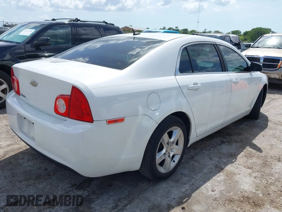 2011 Chevrolet Malibu 1LS with VIN 1G1ZB5E14BF365693, listed as a IAAI auction lot 41950714 with 134,507 mi miles and . Bid and sale history available at DreamBid. Image 4.