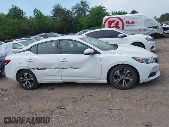 2021 Nissan Sentra SV with VIN 3N1AB8CV5MY247808, listed as a IAAI auction lot 42012583 with 58,585 mi miles and . Bid and sale history available at DreamBid. Image 13.