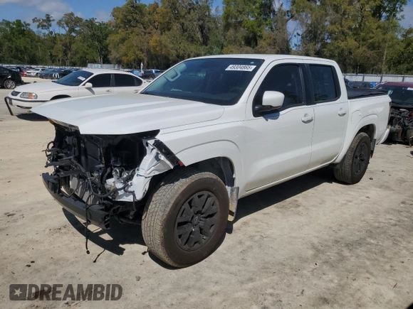 2023 Nissan Frontier Pro-X with VIN 1N6ED1EJ1PN672564, listed as a Copart auction lot 49304865 with 13,575 mi miles and Salvage title. Bid and sale history available at DreamBid. Image 1.