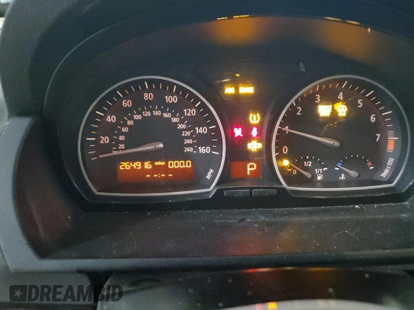 2008 BMW X3 3.0si with VIN WBXPC93468WJ24035, listed as a Copart auction lot 46179645 with 264,916 mi miles and Salvage Title. Bid and sale history available at carsss.com. Image 9.