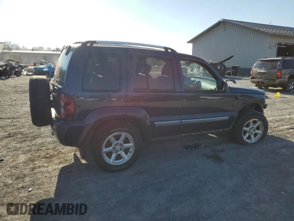 2007 Jeep Liberty Limited with VIN 1J4GL58K47W648130, listed as a Copart auction lot 48607455 with 167,853 mi miles and Salvage Title. Bid and sale history available at DreamBid. Image 3.