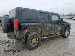 2006 Hummer H3 with VIN 5GTDN136X68205918, listed as a Copart auction lot 46223465 with 0 mi miles and Clean Title. Bid and sale history available at carsss.com. Image 3.