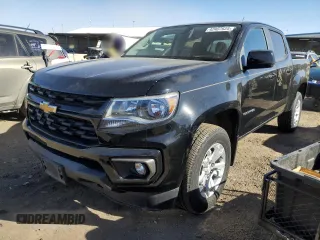 2021 Chevrolet Colorado 4WD LT с VIN 1GCGTCEN0M1108596, выставлен на аукционе Copart как лот 42407625 с пробегом 44 355 миль миль и Списание • Salvage title. История ставок и продаж доступна на DreamBid. Изображение 1.