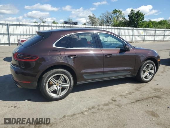 2017 Porsche Macan S with VIN WP1AB2A56HLB15926, listed as a Copart auction lot 55833605 with 56,591 mi miles and Clean Title. Bid and sale history available at DreamBid. Image 3.