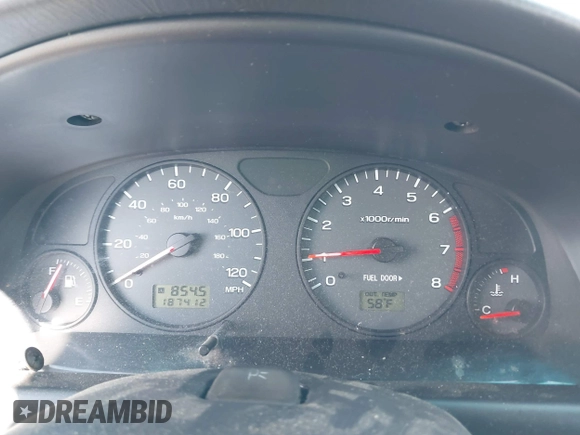 2001 Subaru Forester L with VIN JF1SF63591H748482, listed as a IAAI auction lot 41813762 with 187,412 mi miles. Bid and sale history available at carsss.com. Image 7.