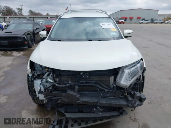 2017 Nissan Rogue SV with VIN JN8AT2MT2HW380211, listed as a IAAI auction lot 41672425 with 39,700 mi miles and . Bid and sale history available at DreamBid. Image 6.