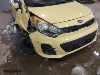 2016 Kia Rio LX with VIN KNADM5A3XG6625361, listed as a IAAI auction lot 41588971 with 66,561 mi miles. Bid and sale history available at carsss.com. Image 14.