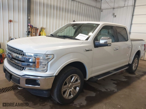2020 Ford F-150 XL with VIN 1FTEW1E45LFA38928, listed as a IAAI auction lot 40393643 with 121,584 mi miles. Bid and sale history available at carsss.com. Image 17.