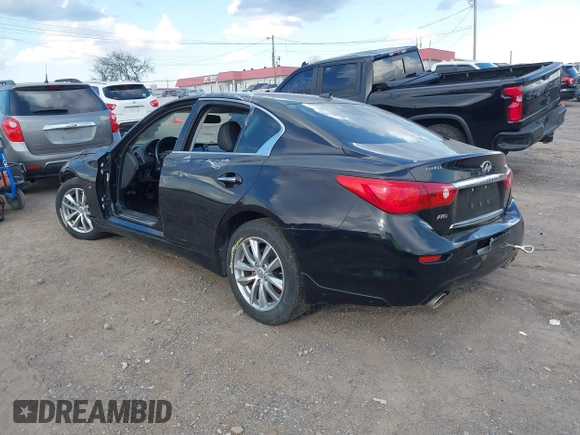 2015 Infiniti Q50 Sport с VIN JN1BV7AR7FM415322, выставлен на аукционе IAAI как лот 41792725 с пробегом 61 886 миль миль и . История ставок и продаж доступна на DreamBid. Изображение 3.