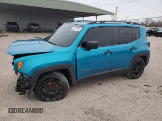 2021 Jeep Renegade Sport with VIN ZACNJCAB8MPM93816, listed as a Copart auction lot 45653385 with 59,971 mi miles and Clean Title. Bid and sale history available at DreamBid. Image 1.