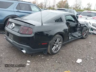 2011 Ford Mustang GT with VIN 1ZVBP8CF7B5101963, listed as a IAAI auction lot 40790143 with Not Provided miles. Bid and sale history available at carsss.com. Image 4.