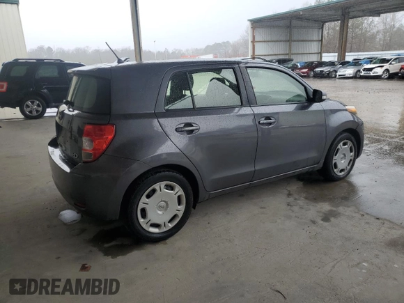 2013 Scion xD with VIN JTKKUPB48D1035142, listed as a Copart auction lot 48561755 with 190,564 mi miles and Salvage Title. Bid and sale history available at carsss.com. Image 3.