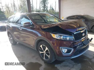 2016 Kia Sorento EX with VIN 5XYPHDA57GG181613, listed as a IAAI auction lot 42020545 with 173,439 mi miles. Bid and sale history available at carsss.com. Image 1.