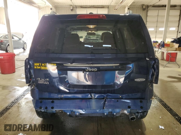 2016 Jeep Patriot Latitude with VIN 1C4NJRFB6GD580423, listed as a Copart auction lot 59733615 with 108,428 mi miles and Salvage title. Bid and sale history available at DreamBid. Image 6.