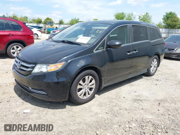 2014 Honda Odyssey EX-L with VIN 5FNRL5H66EB062158, listed as a IAAI auction lot 42072020 with 211,278 mi miles and . Bid and sale history available at carsss.com. Image 18.
