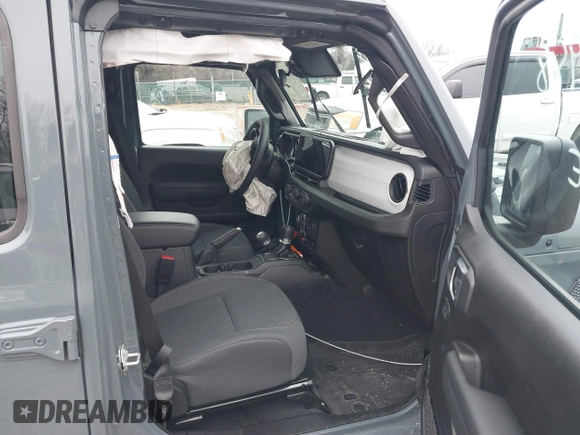 2024 Jeep Wrangler Sport S with VIN 1C4PJXDG7RW263740, listed as a IAAI auction lot 41551988 with 5,122 mi miles and . Bid and sale history available at DreamBid. Image 5.
