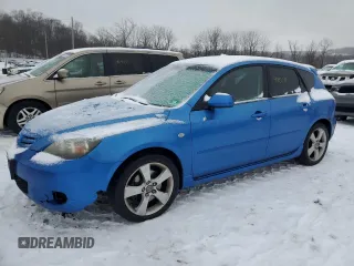 2006 Mazda 3 S Sport with VIN JM1BK144X61524684, listed as a Copart auction lot 44181035 with 222,115 mi miles and Clean Title. Bid and sale history available at DreamBid. Image 1.