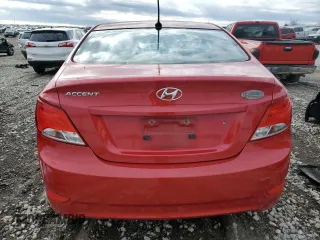2016 Hyundai Accent SE with VIN KMHCT4AE7GU966849, listed as a Copart auction lot 44311155 with 129,176 mi miles and Salvage Title. Bid and sale history available at carsss.com. Image 6.