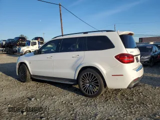 2018 Mercedes-Benz GLS with VIN 4JGDF7FE2JA999546, listed as a Copart auction lot 84669104 with 0 mi miles and Salvage Title. Bid and sale history available at carsss.com. Image 2.