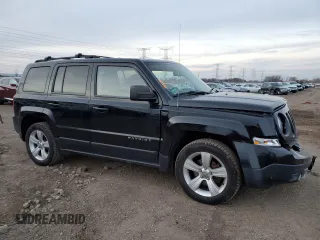 2014 Jeep Patriot Latitude with VIN 1C4NJPFA3ED721876, listed as a Copart auction lot 82436104 with 103,703 mi miles and Salvage Title. Bid and sale history available at carsss.com. Image 4.