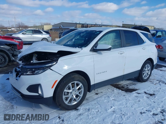 2024 Chevrolet Equinox LT with VIN 3GNAXKEG7RL224133, listed as a IAAI auction lot 41544497 with 9,494 mi miles. Bid and sale history available at carsss.com. Image 17.