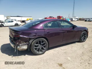 2020 Dodge Charger SXT with VIN 2C3CDXBG0LH199933, listed as a Copart auction lot 53149465 with 55,259 mi miles and Salvage Title. Bid and sale history available at carsss.com. Image 3.
