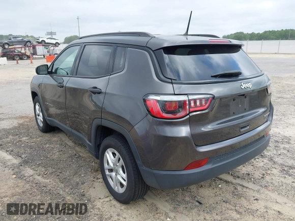 2018 Jeep Compass Sport с VIN 3C4NJCABXJT271687, выставлен на аукционе IAAI как лот 42644247 с пробегом 124 233 миль миль и . История ставок и продаж доступна на DreamBid. Изображение 3.