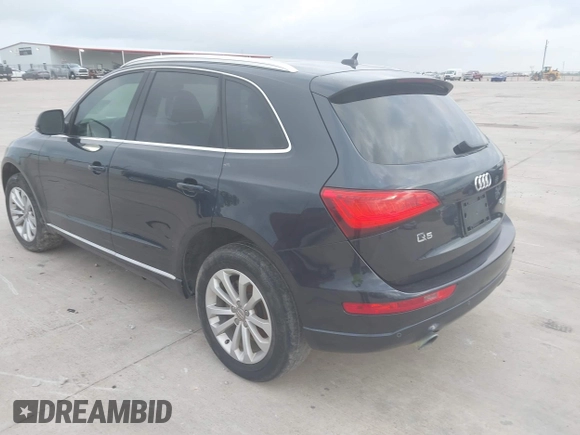 2014 Audi Q5 Premium Plus with VIN WA1LFAFP6EA038754, listed as a IAAI auction lot 42161656 with 173,202 mi miles. Bid and sale history available at carsss.com. Image 3.