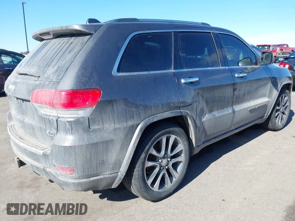 2017 Jeep Grand Cherokee Overland with VIN 1C4RJFCG4HC646281, listed as a IAAI auction lot 41661427 with 205,852 mi miles. Bid and sale history available at carsss.com. Image 4.