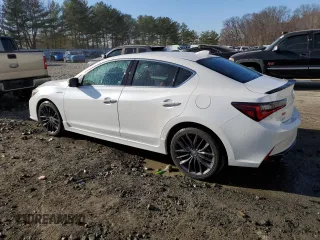 2022 Acura ILX w/Premium/A-Spec Package with VIN 19UDE2F86NA008991, listed as a Copart auction lot 48329275 with 13,442 mi miles and Salvage Title. Bid and sale history available at carsss.com. Image 2.