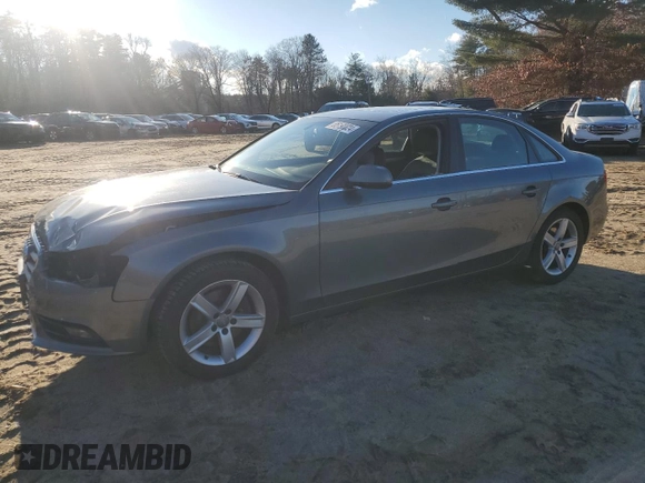 2013 Audi A4 Premium Plus with VIN WAUHFAFL7DN037996, listed as a Copart auction lot 85190024 with 136,867 mi miles and Clean Title. Bid and sale history available at carsss.com. Image 1.